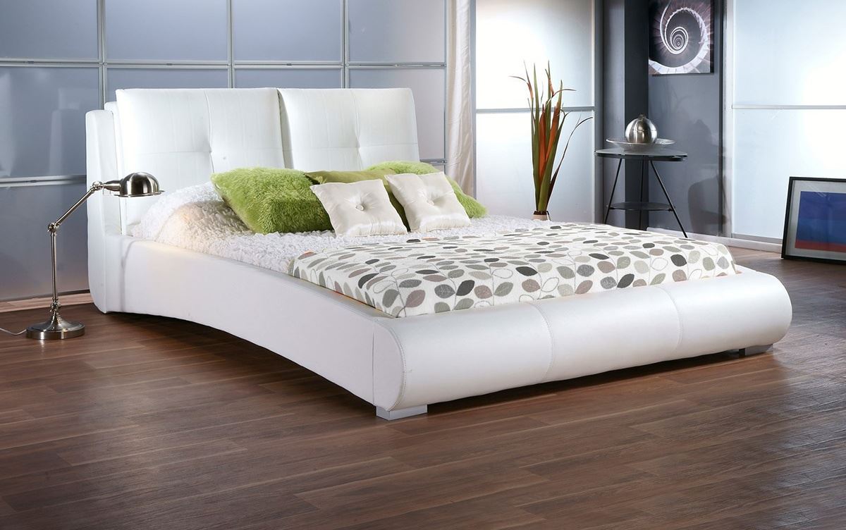 Белые кровати Лиз 9539